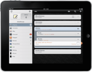 OmniFocus for iPad