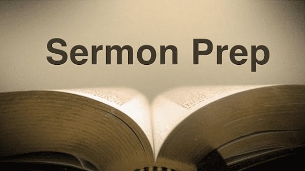 My First Step In Sermon Preparation Josh Weidmann 